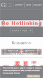 Mobile Screenshot of galvinrestaurants.com